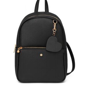 Lauren Conrad Contemporary HB Kate Black Backpack Purse/Handbag-AC089